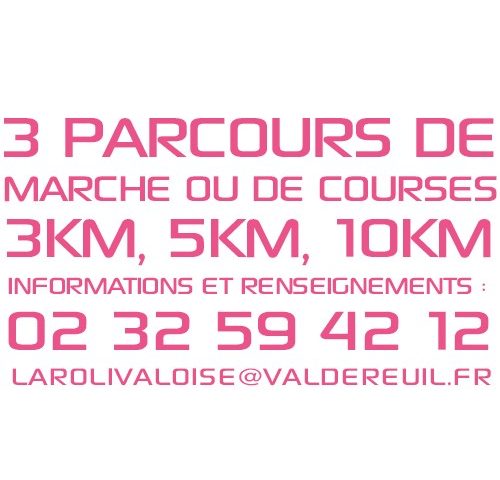 Le règlement La Rolivaloise - informations